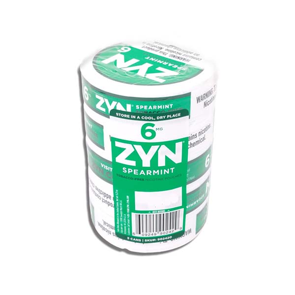ZYN Nicotine Pouches 6mg - 5PK - Distributor - RSS WholeSale